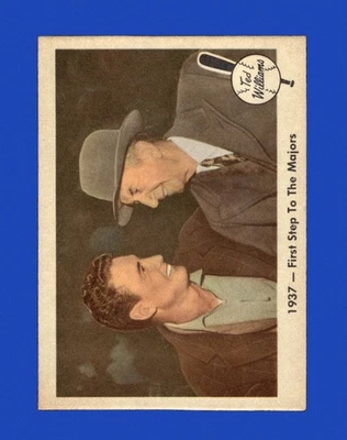 1959 Fleer Set-Break #  9 Ted Williams Eddie Collins First Step NR-MINT - Image 1 of 2