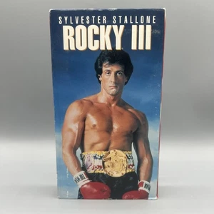 Rocky III VHS 1982, 2001 Sylvester Stallone Boxing Action Thriller Sports Film - Picture 1 of 3