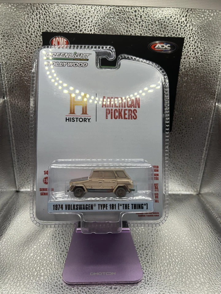 Greenlight Hollywood American Pickers 1974 Volkswagen Tipo 181 (La Cosa) Foto 1 de 1