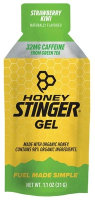 Honey Stinger Organic Kiwi/Strawberry Energy Gel Packs - Natural, Gluten-Free, - Image 1 of 2