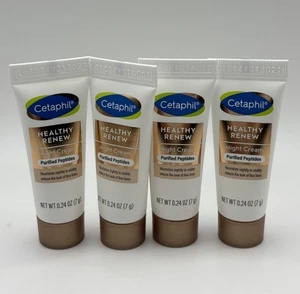 NEU 4X Cetaphil gesund erneuern gereinigte Peptide Nachtcreme je 7g/0,24oz ATHNT - Bild 1 von 3