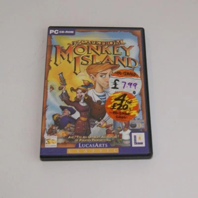 Escape From Monkey Island (PC CD-ROM) - 2000 - Manual NOT Included - Image 1 of 4