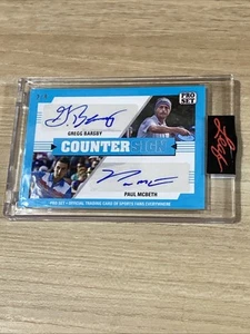 2021 Leaf Paul Mcbeth & Gregg Barsby Dual Auto Sealed Disc Golf /8 - Bild 1 von 11