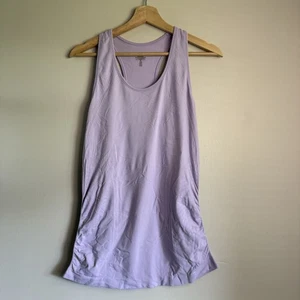 Athleta Speedlight Tank Top L Lavender/LilacSeamless Womens Racerback - Picture 1 of 10
