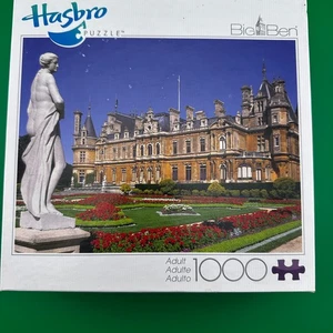 HASBRO 1000 PIECE JIGSAW PUZZLES "BUCKINGHAMSHIRE", ENGLAND 20 1/8" x 26 3/16" - Picture 1 of 5