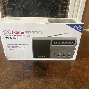 NIB C. Crane Radio - EP PRO AM FM Portable Radio - Picture 1 of 2