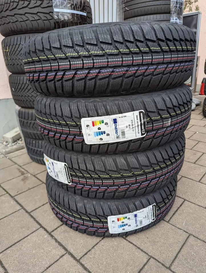 Neu! 4x Winterreifen 215/65 R17 99V General By Continental Snow Grabber Plus - Bild 1 von 4