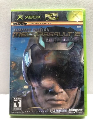 MechAssault 2: Lone Wolf Limited (Xbox 2004) Complete Tested Working - Free Ship - Image 1 of 4