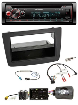 Pioneer Lenkrad DAB CD Bluetooth USB Autoradio für Alfa Mito 955 2014-2018 schwa - Bild 1 von 4