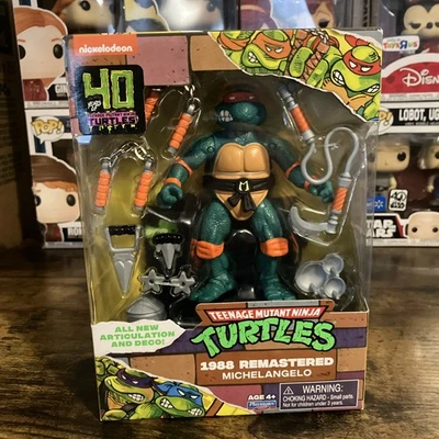 TMNT Teenage Mutant Ninja Turtles 1988 Remastered Michelangelo Exclusive 2024 - Image 1 of 4