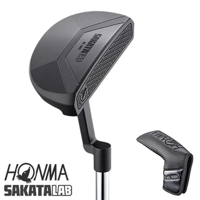 HONMA SAKATA LAB  Putter SL-002 Mallet Black RH 33° R-Flex Golf Club Japan NEW - Image 1 of 4