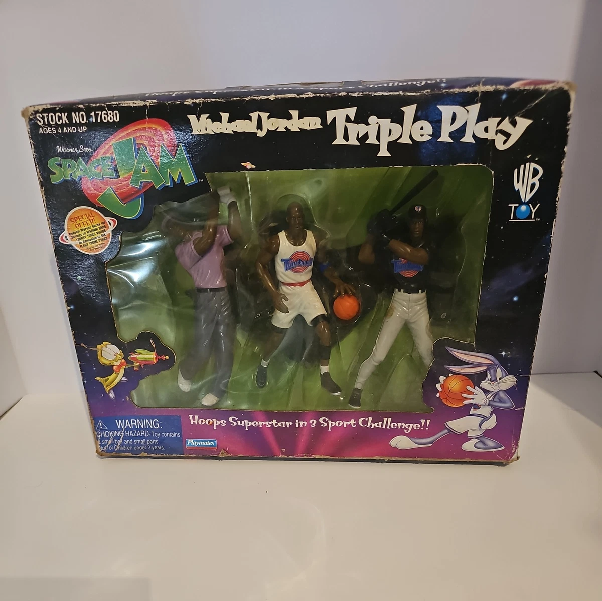 Michael Jordan Space Jam Toy Indiana Sports Action Figures for