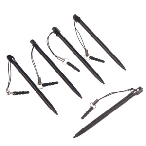 5Pcs Resistive Touch Screen Stylus Hard Tip Pen With Dust Plug Rope For POS Bvi - Photo 1/12