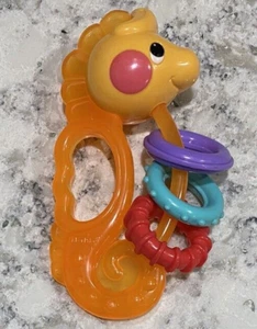 Fisher Price Seahorse Teether Ocean Wonders Baby Infant Teething Toy Shower Gift - Picture 1 of 6