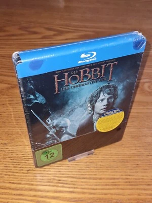 THE HOBBIT: AN UNEXPECTED JOURNEY Blu-ray steelbook rare German region free abc - Image 1 of 3