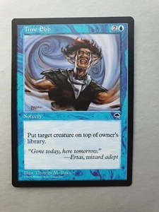 Time Ebb, MTG Tempest (1997). Common Blue Sorcery NM - Picture 1 of 2