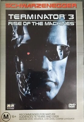 Terminator 3 - Rise Of The Machines (DVD, 2003) Region 4 Free Postage  - Image 1 of 3