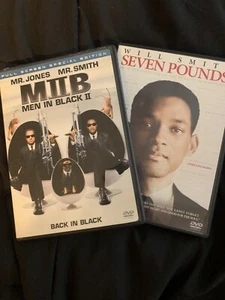 Men in Black II - Full Screen Special Edition + Seven Pounds Will Smith DVD Duo - Picture 1 of 2