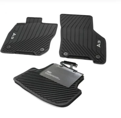 Genuine Audi A3 front & rear floor mat 2021 -2025 - Image 1 of 4