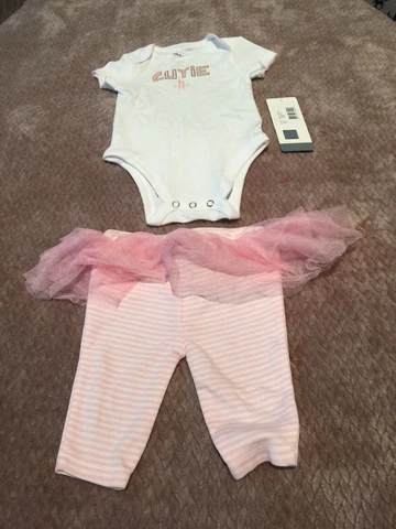 NBA Houston Rockets Baby Girls 3M Outfit 2 Pieces Cover