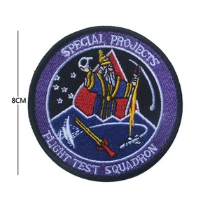 Distintivo patch squadrone test di volo USAF Air Force Area 51 Special Projects - Foto 1 di 3