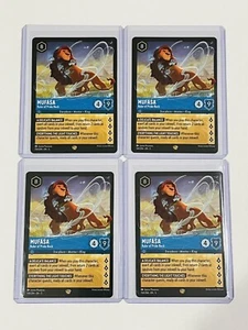 Disney Lorcana Shimmering Skies - Mufasa #150/204 Legendary Regular/Non Foil (4) - Picture 1 of 4