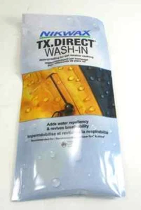 NIKWAX TX.DIRECT LAVADO IMPERMEABILIZACIÓN Bolsita Ropa Chaquetas Tienda Camping - Imagen 1 de 2