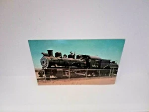 Dampfmaschine # 1221 Southern Pacific R.R. Zug Deming N. M. Postkarte unbespielt - Bild 1 von 3
