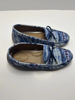 Mocassim clássico feminino aerossóis azul combo Brookhaven tamanho 7 - Imagem 1 de 4