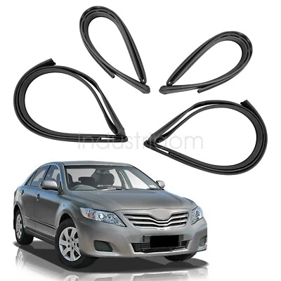 4x Sello de canal de goma para ventana de puerta resistente al clima para Toyota Corolla 2002-2006 Foto 1 de 4