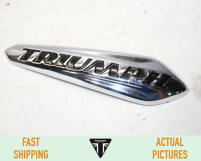 Triumph Thunderbird Storm 2009-2016 lado derecho tanque de combustible emblema bage Foto 1 de 4