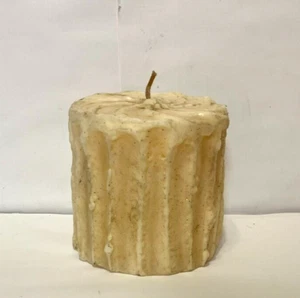 Velas Acadian vintage nuevas de stock vela redonda mediana detalles metálicos leer - Imagen 1 de 4