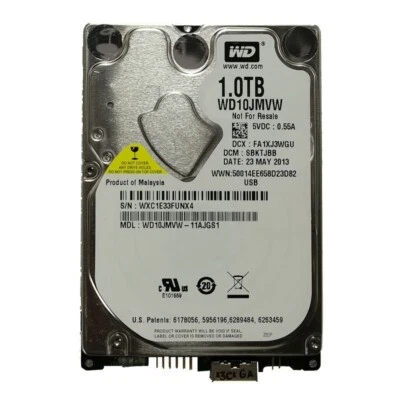 Western Digital 1TB WD10JMVW-11AJGS1 USB 3.0 Portable External HDD Hard Drive - Image 1 of 3