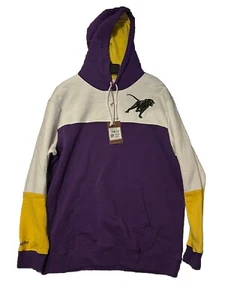 NWT! Mitchell & Ness Prairie View A&M Panthers 2XL Hooded Sweatshirt NCAA - Picture 1 of 3