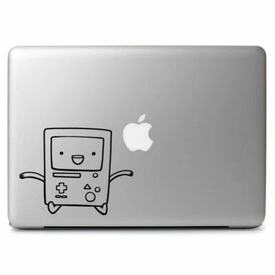 Adventure Time BMO Vinyl Decal Sticker for Macbook Air/Pro Laptop Car Window Art - Image 1 of 4