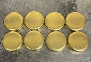 1-5/8” Deep Cup Brass Expansion/Freeze Plugs (8ct) Epc-41b Chevy Ford Dodge Jeep - Picture 1 of 2