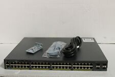 Cisco Catalyst WS-C2960X-48FPS-L Cisco 2960-X 48 GigE PoE 740W LAN Base Switch