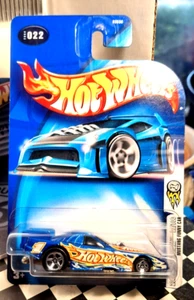 2004 HOT WHEELS "MUSTANG FUNNY CAR" Metal-flake Blue - FIRST EDITIONS SERIES - Bild 1 von 4