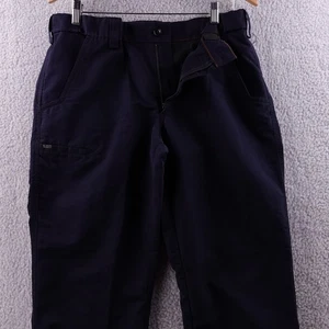 5.11 Tactical Men's Dark Navy Utility Work Pants Size 34x32 Ripstop Workwear - Picture 1 of 7