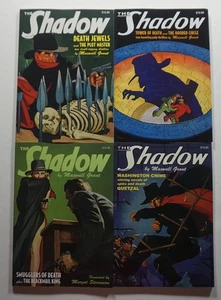 The Shadow Lot Vols 21-24 Nostalgia Ventures Pulp Fiction Reprints 2008 Gibson - Picture 1 of 2