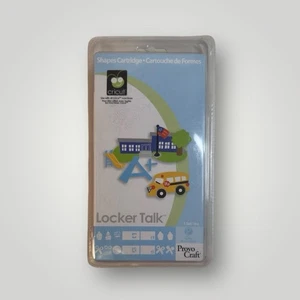 Cricut LOCKER TALK Back to School Cartridge NEU Factory Sealed - Bild 1 von 3