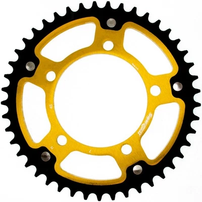 Stealth-Kettenrad Supersprox 525 - 45Z (gold) RST-7:45-GLD|ID 110,0 LK 130,8 5-L - Bild 1 von 2