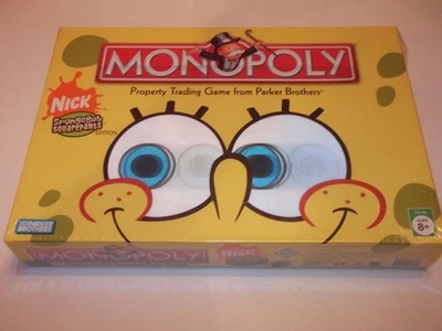 Monopoly 2005 NICK SPONGEBOB SQUAREPANTS Brand New Factory Sealed - Image 1 of 4
