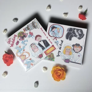 Lote de 27 hojas occidentales de boda vintage de papel de álbum de recortes Fern’s Creations 2002 12x12 - Imagen 1 de 8