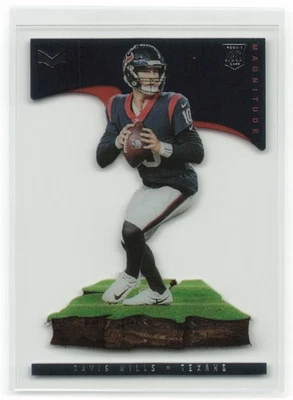 2021 Panini Chronicles Stars & Stripes Davis Mills Magnitude (RC) #MAG-14 - Image 1 of 2