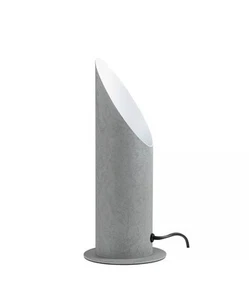 Minisun GU10 Floor Uplighter Light Painted Cement Effect 26cm Modern Living Room - Picture 1 of 10