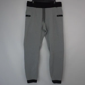 Bylt Elite Joggers Men's XXL Gray Elastic Drawstring Gym Performance Sweatpants - Picture 1 of 11