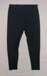 Eileen Fisher Tencel Blend Leggings Size Large Green Stretch Pull On - Picture 1 of 7