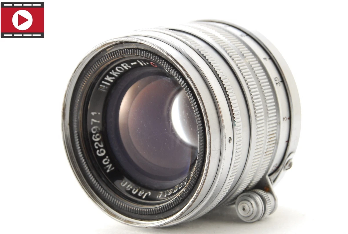 Nikon NIKKOR f/2 Camera Lenses 50mm Focal for sale | eBay