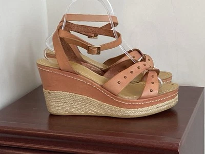Topshop Espadrille Wedge Platform Studded Sandals - Image 1 of 4
